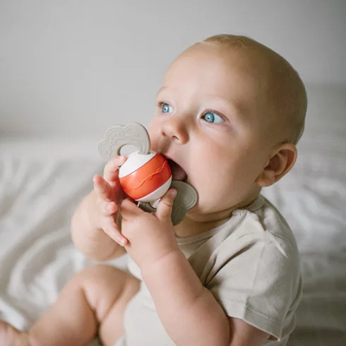 BabyOno csörgő rágóka fogzáshoz 3hó+ (1587)