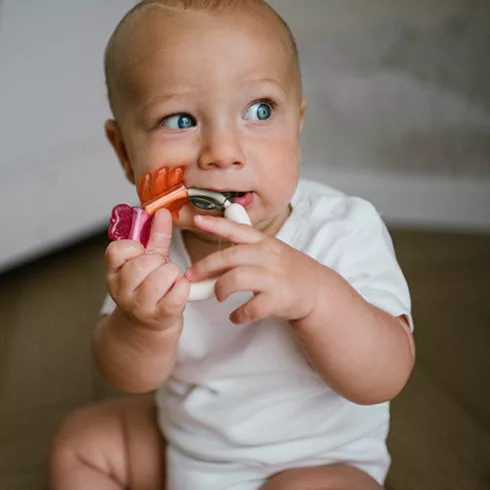 BabyOno csörgő rágóka 3hó+ (1594)