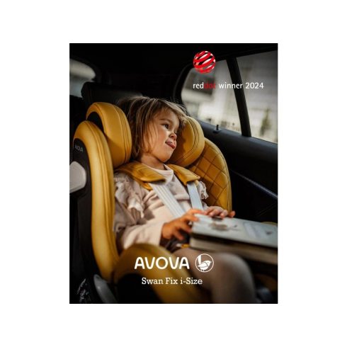 AVOVA Swan-fix i-Size gyerekülés 40-125 cm - Cloud Pink