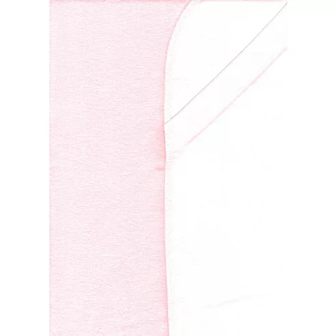 Baby Shop matracvédő lepedő 80*160 cm - rózsaszín
