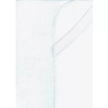 Baby Shop matracvédő lepedő - 80*160 cm - világos kék