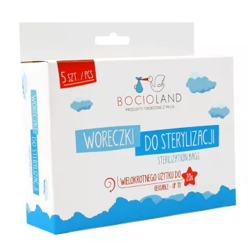 Bocioland sterilizáló zacskó - 5 db