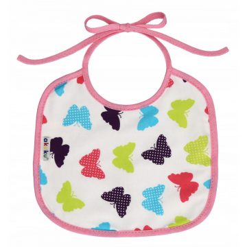 Akuku megkötős, kicsi előke - pillangók