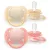 Philips AVENT SCF091/38 Játszócumi Ultrasoft Premium 0-6hó lányos 2 db