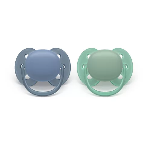 Philips AVENT SCF091/42 Játszócumi Ultrasoft Premium 6-18hó fiús 2 db