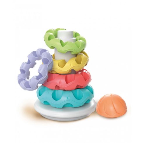 Clementoni gyűrűpiramis fejlesztőjáték