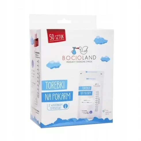 Bocioland tejtároló zacskó 200 ml - 50 db 