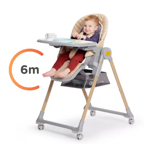 Kinderkraft Lastree multifunkciós etetőszék - grey