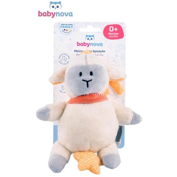 Baby-Nova  plüss zenélő játék - bárány