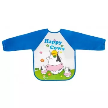 Bocioland ujjas,fólia előke 6hó+ - Happy Cows