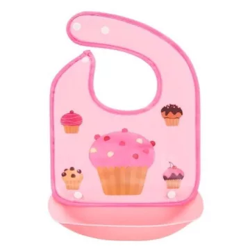 Bocioland műanyag zsebes előke - Muffin 