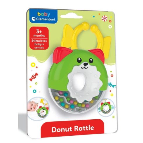 Clementoni Fánk alakú csörgő 3+ hó