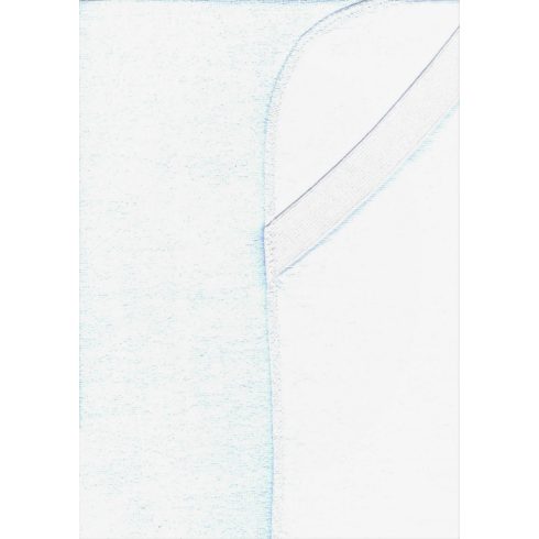 Baby Shop matracvédő lepedő - 70*140 cm - világos kék