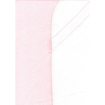 Baby Shop matracvédő lepedő - 70*140 cm - rózsaszín