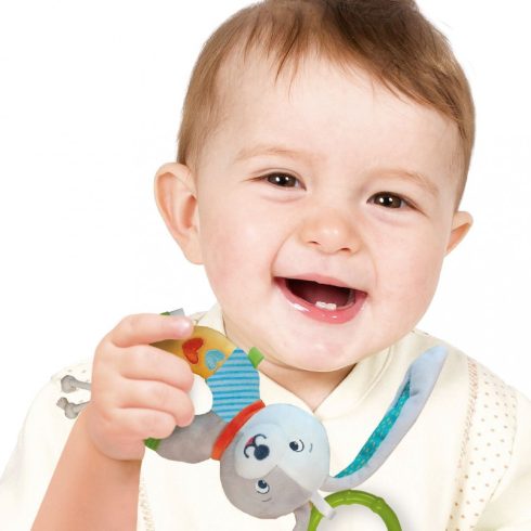 Clementoni Kis nyuszi színes bébi csörgő