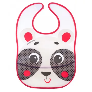 Canpol műanyag zsebes előke  - Panda