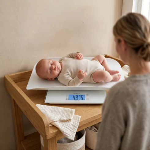 PETITE&MARS digitális baba mérleg 2in1 - Libra