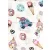 Mintás textil pelenka 1db-os - Fagyi,süti
