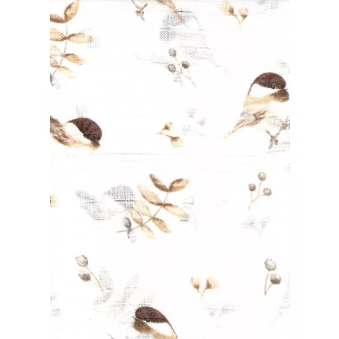 Mintás textil pelenka 1db-os - kismadár
