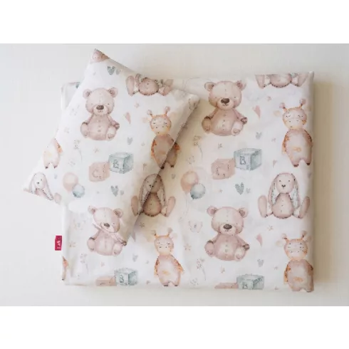 Scamp ágynemű huzat 70*90 cm - White Animals
