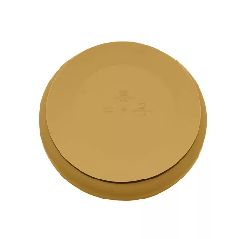 PETITE&MARS Szilikon tányér tapadókoronggal TAKE&MATCH Intense Ochre 6m+