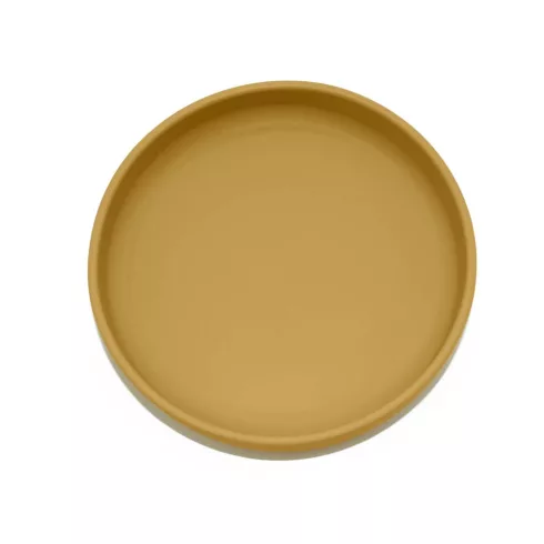 PETITE&MARS Szilikon tányér tapadókoronggal TAKE&MATCH Intense Ochre 6m+