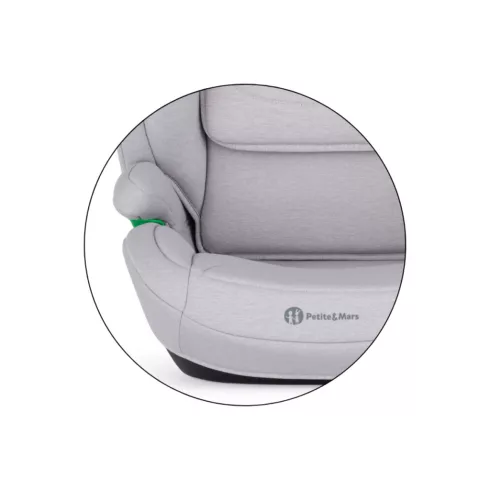 Petite&Mars Astor Pro i-Size biztonsági autósülés 100-150 cm (15-36 kg) - Gentle Grey