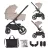 Petite&Mars Scout 4in1 babakocsi szett - Cappuccino Cream