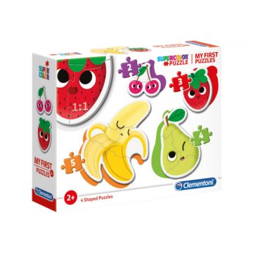 Clementoni Gyümölcsök 4 az 1-ben Supercolor formapuzzle