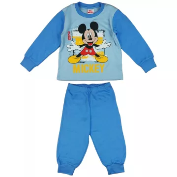 Disney Mickey fiú pizsama kék (98)