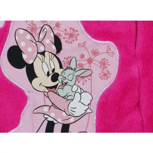 Disney Minnie hosszú ujjú wellsoft hálózsák 2,5 TOG pink (98)