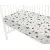 Baby Shop pamut,gumis lepedő 80*160 cm  - bézs róka és nyuszi 