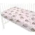 Baby Shop pamut,gumis lepedő 80*160 cm - Kis balerina rózsaszín 