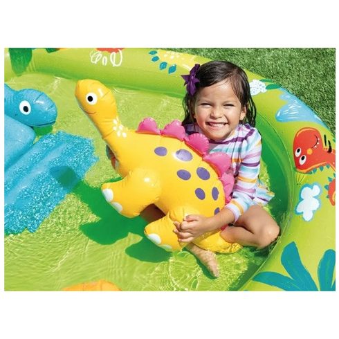 Kicsi Dínó játékcenter gyerekmedence 191x152x58cm