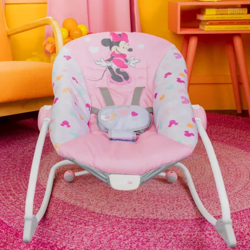 DISNEY BABY Rezgő hintaszék MINNIE MOUSE Forever Besties™ 0hó+ 18 kg-ig