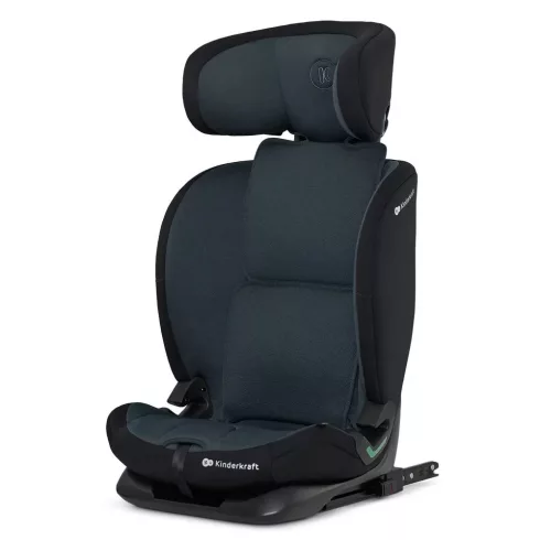 KINDERKRAFT ONETO3 i-Size Isofix Autósülés 76-150 cm - Graphite Black