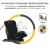 KINDERKRAFT ONETO3 i-Size Isofix Autósülés 76-150 cm - Graphite Black