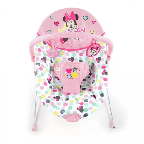 DISNEY BABY Rezgő pihenőszék Minnie Mouse Spotty Dotty 0hó+, 9 kg-ig