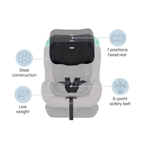 Zopa Verso autósülés I-Size 40-105 cm - Toffee Brown