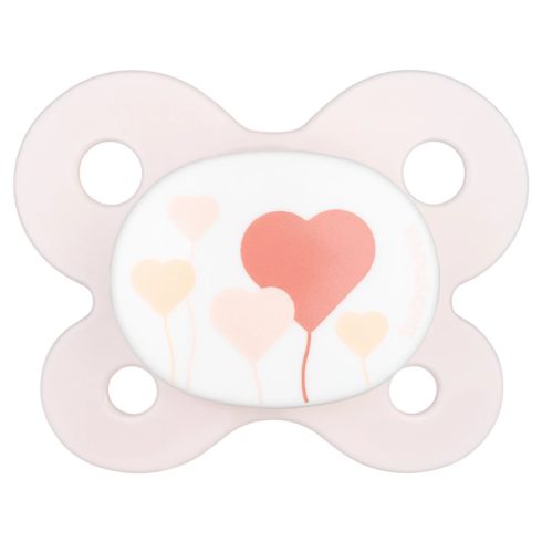 Baby-Nova Anatómiai nyugtató szilikon cumi 0-2 hó - szívecske