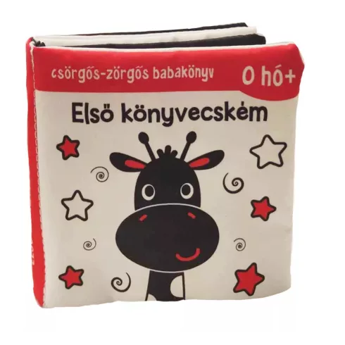 Csörgős-zörgős babakönyv: Első könyvecském 0+