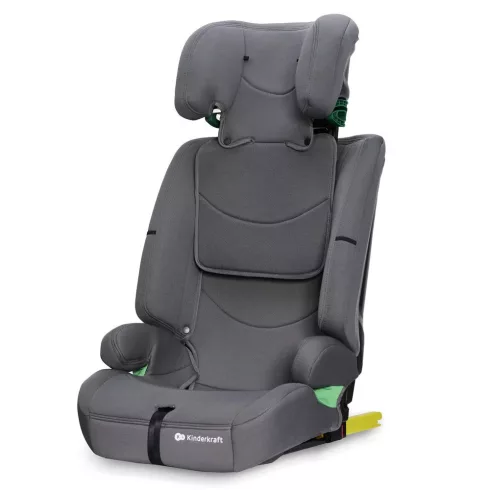 Kinderkraft Safety Fix 2 I-Size biztonsági autósülés  76-150cm - grey
