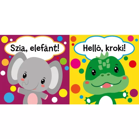 Csörgős-zörgős babakönyv: Szia, Pandácska! 0hó+