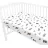 Baby Shop 70*140 cm pamut,gumis lepedő - kék maci