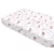 Baby Shop pamut,gumis lepedő 70*140 cm  - Varázsló tündér rózsaszín 