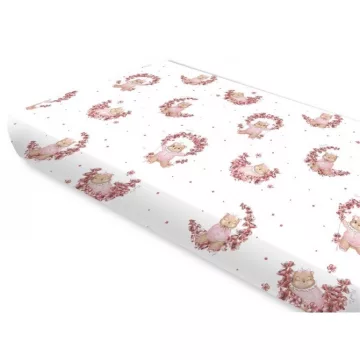 Baby Shop pamut,gumis lepedő 70*140 cm  - Betty 