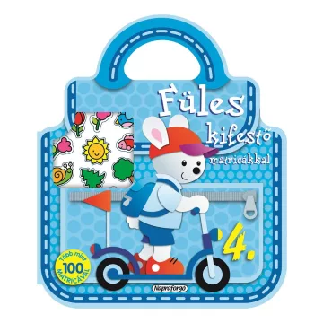 Füles kifestő matricákkal - 4. Roller 
