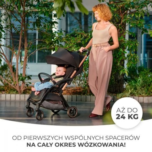 Kinderkraft APINO sport babakocsi 22 kg-ig - Dove grey 