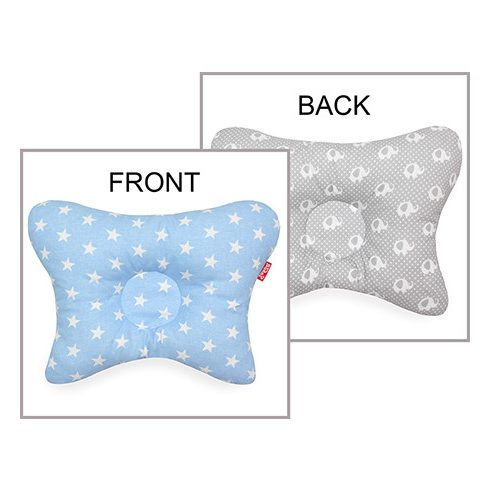 Scamp laposfejűség elleni párna - Blue Stars Elephant
