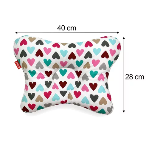 Scamp laposfejűség elleni párna - Colorful Heart